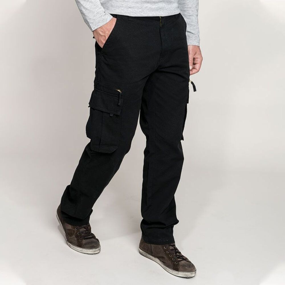 Kariban Spaso Heavy Canvas Cotton Cargo Work Workwear Trousers /Pants /Bottoms /